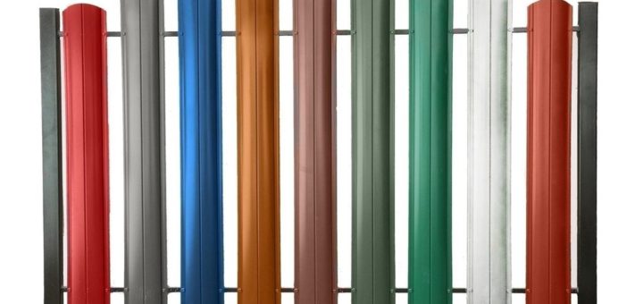 штакетник металлический купить в москве